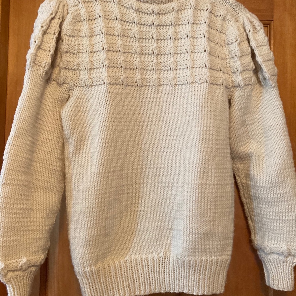 *SOLD*Handmade vintage wool sweater